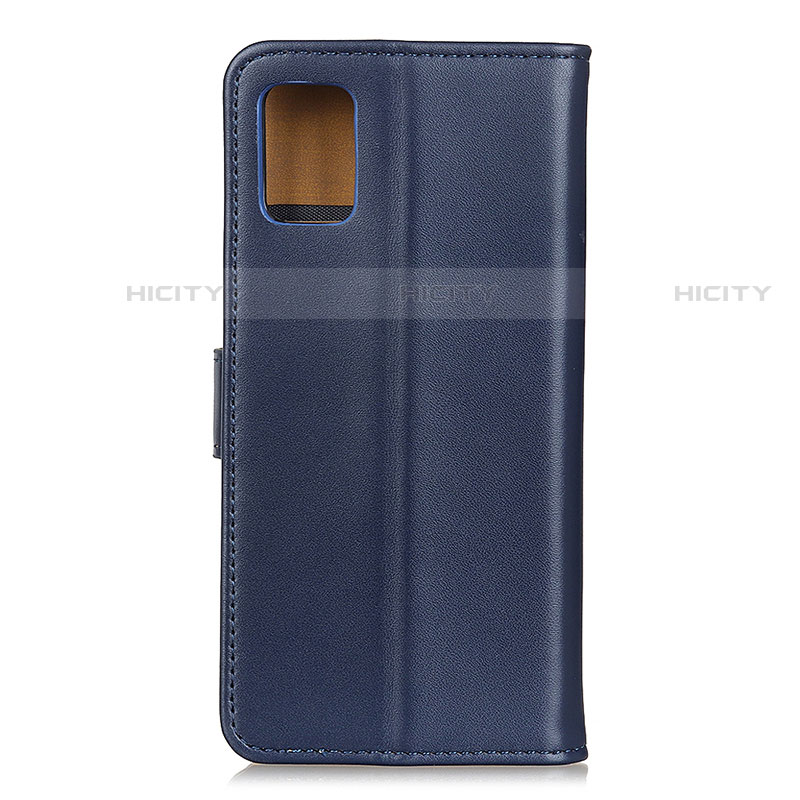 Funda de Cuero Cartera con Soporte Carcasa A08D para Motorola Moto Edge S 5G Azul