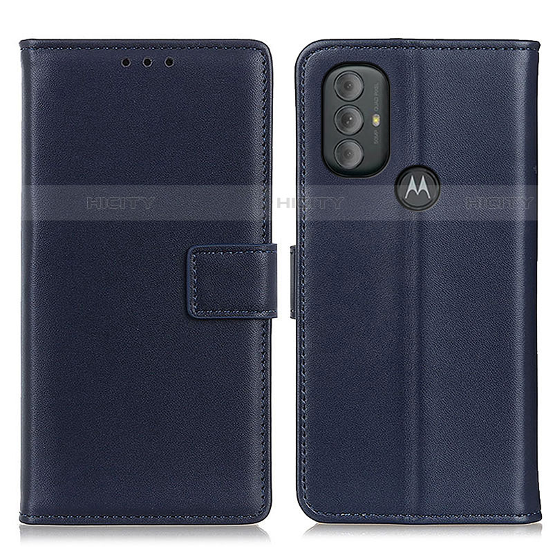 Funda de Cuero Cartera con Soporte Carcasa A08D para Motorola Moto G Play Gen 2