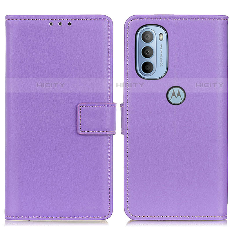 Funda de Cuero Cartera con Soporte Carcasa A08D para Motorola Moto G31