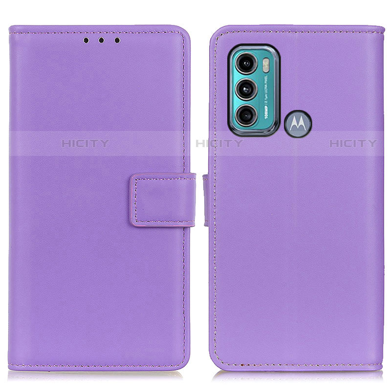 Funda de Cuero Cartera con Soporte Carcasa A08D para Motorola Moto G40 Fusion