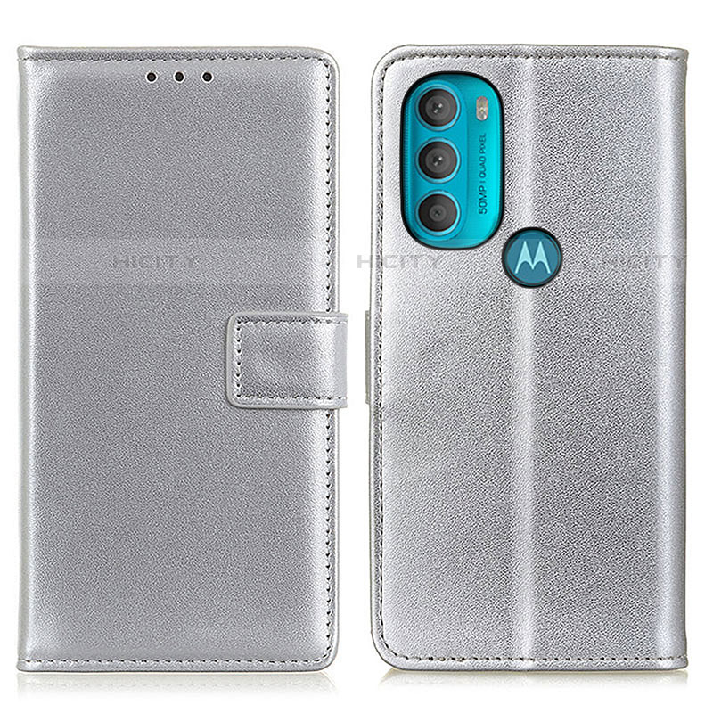 Funda de Cuero Cartera con Soporte Carcasa A08D para Motorola Moto G71 5G