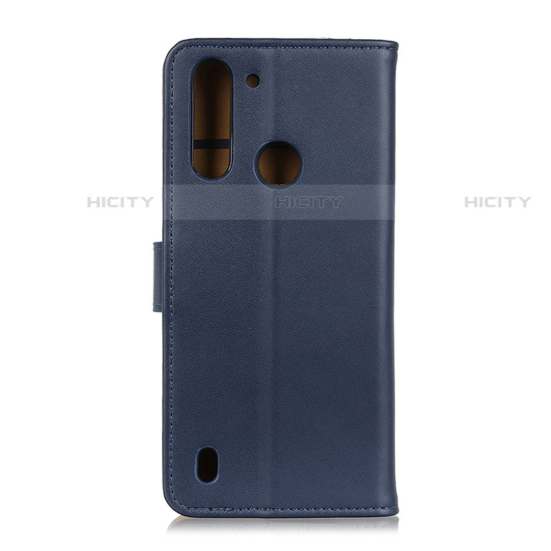 Funda de Cuero Cartera con Soporte Carcasa A08D para Motorola Moto One Fusion