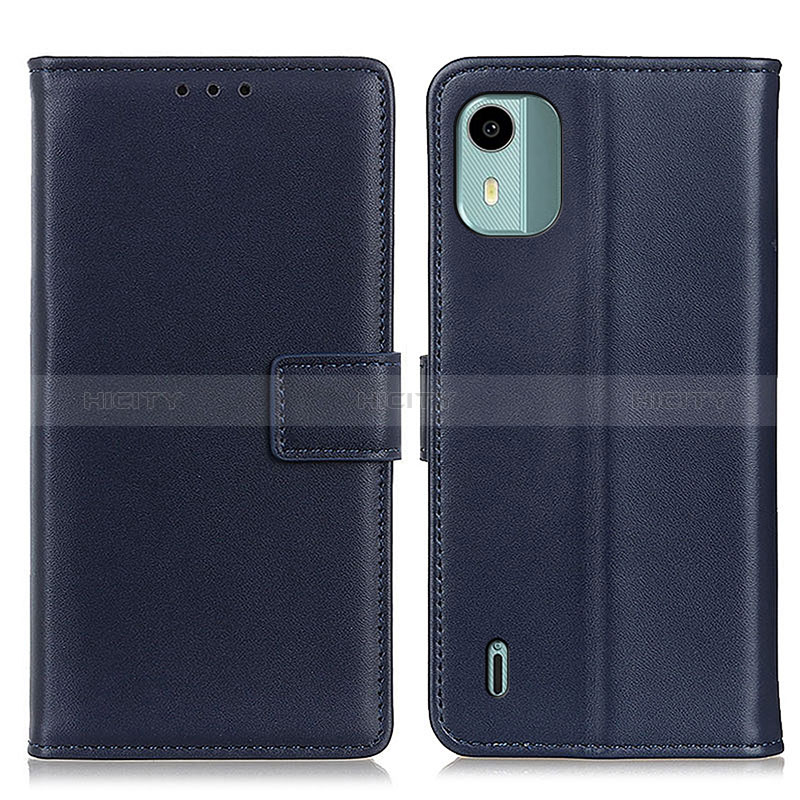 Funda de Cuero Cartera con Soporte Carcasa A08D para Nokia C12