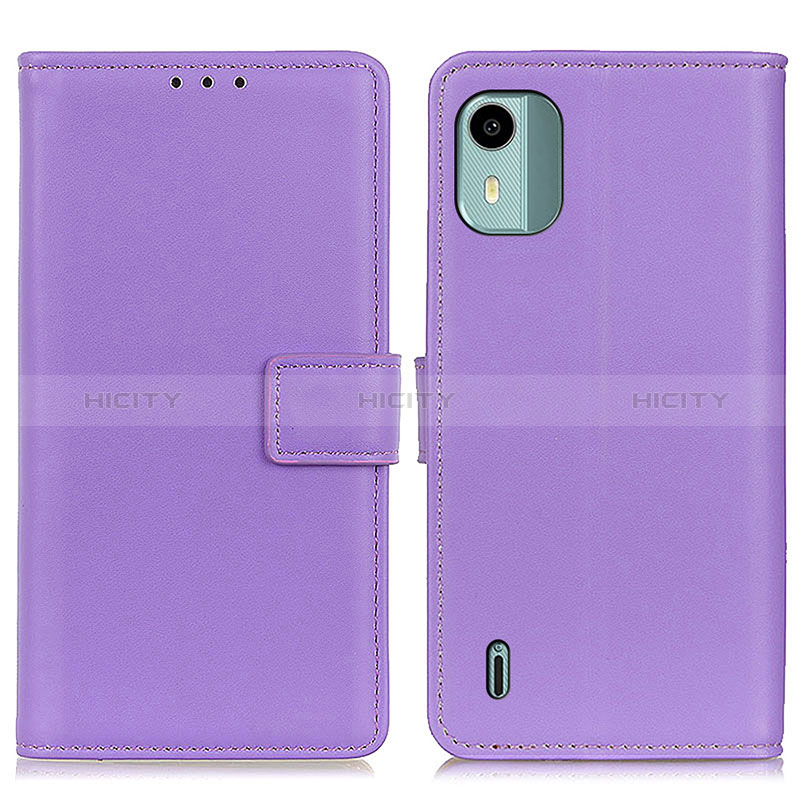 Funda de Cuero Cartera con Soporte Carcasa A08D para Nokia C12