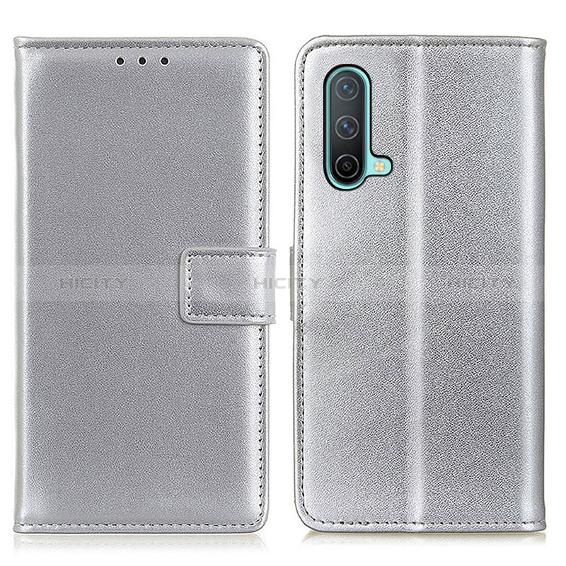 Funda de Cuero Cartera con Soporte Carcasa A08D para OnePlus Nord CE 5G