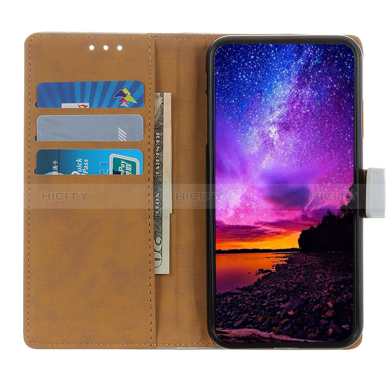 Funda de Cuero Cartera con Soporte Carcasa A08D para Oppo A16