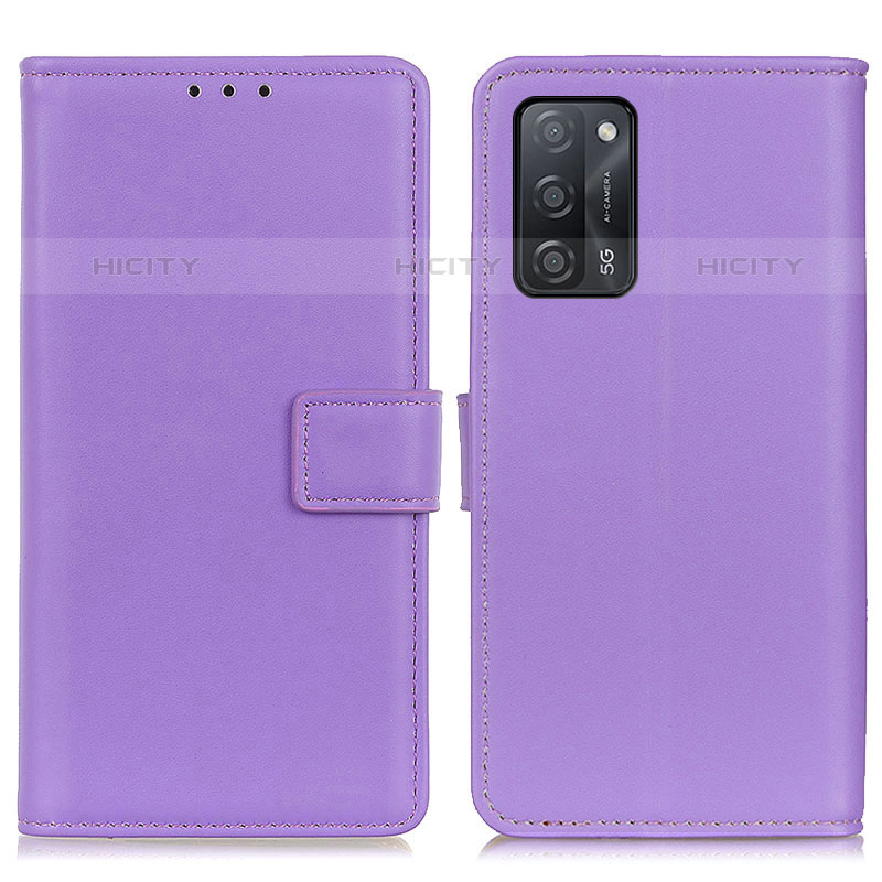 Funda de Cuero Cartera con Soporte Carcasa A08D para Oppo A53s 5G