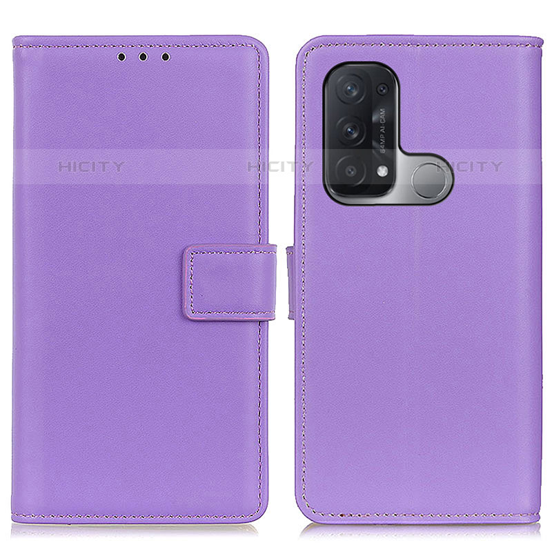 Funda de Cuero Cartera con Soporte Carcasa A08D para Oppo Reno5 A