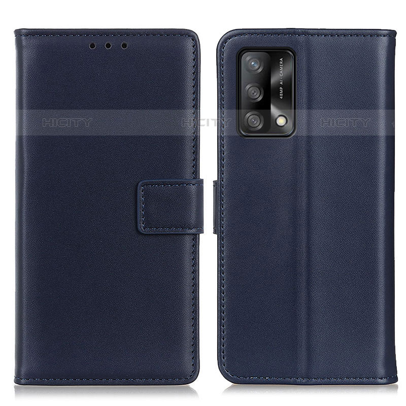 Funda de Cuero Cartera con Soporte Carcasa A08D para Oppo Reno6 Lite