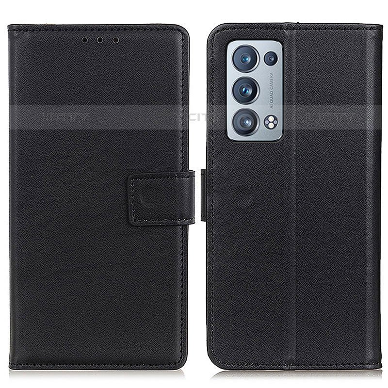 Funda de Cuero Cartera con Soporte Carcasa A08D para Oppo Reno6 Pro 5G