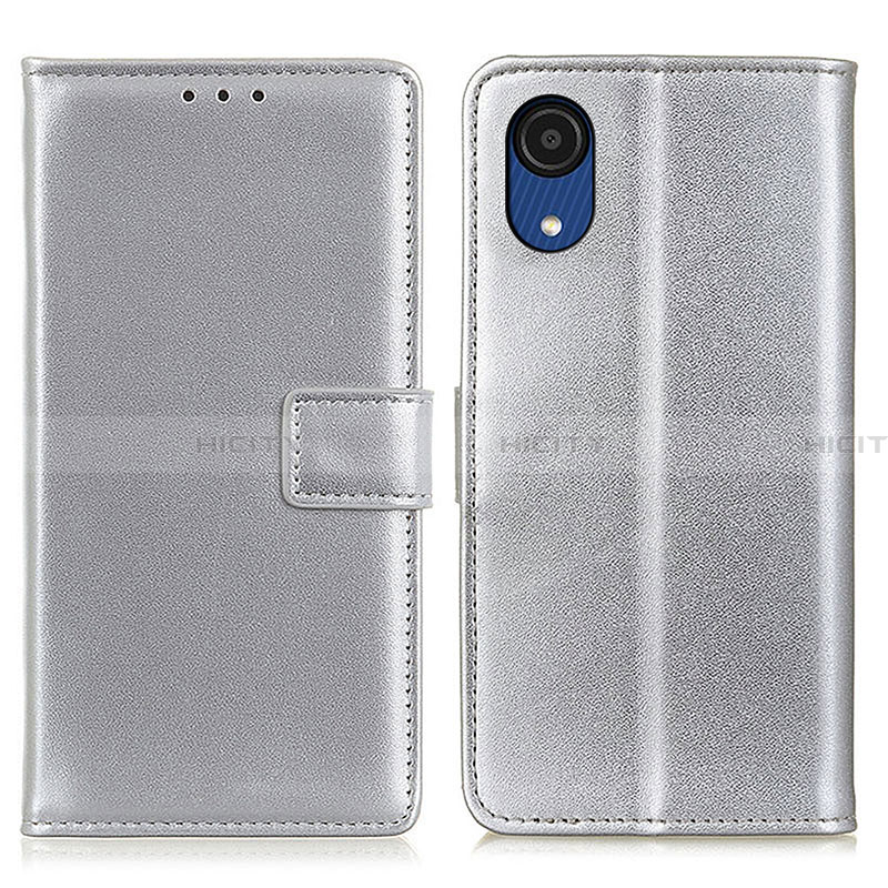 Funda de Cuero Cartera con Soporte Carcasa A08D para Samsung Galaxy A03 Core