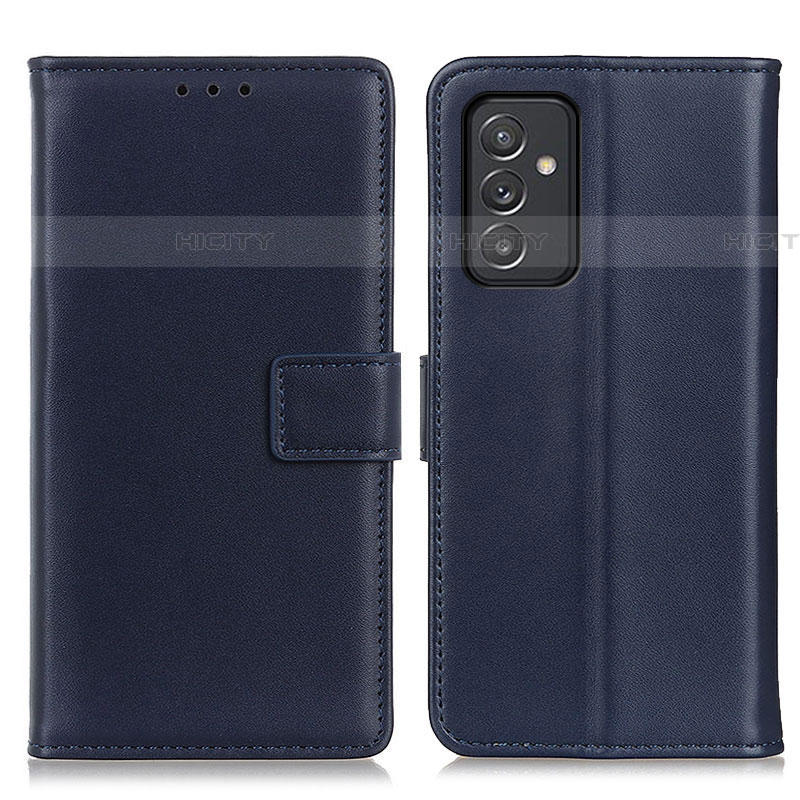 Funda de Cuero Cartera con Soporte Carcasa A08D para Samsung Galaxy A24 4G Azul