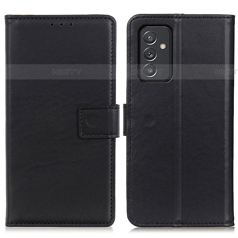 Funda de Cuero Cartera con Soporte Carcasa A08D para Samsung Galaxy A24 4G Negro