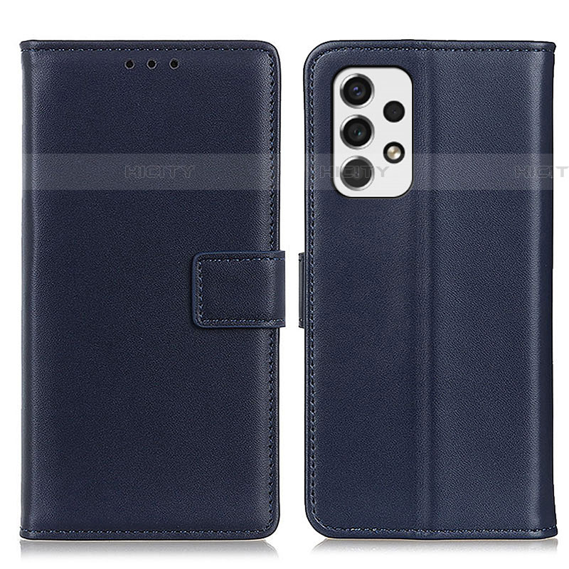 Funda de Cuero Cartera con Soporte Carcasa A08D para Samsung Galaxy A53 5G Azul