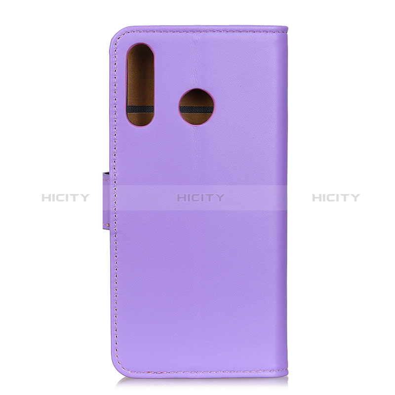 Funda de Cuero Cartera con Soporte Carcasa A08D para Samsung Galaxy A70E Morado