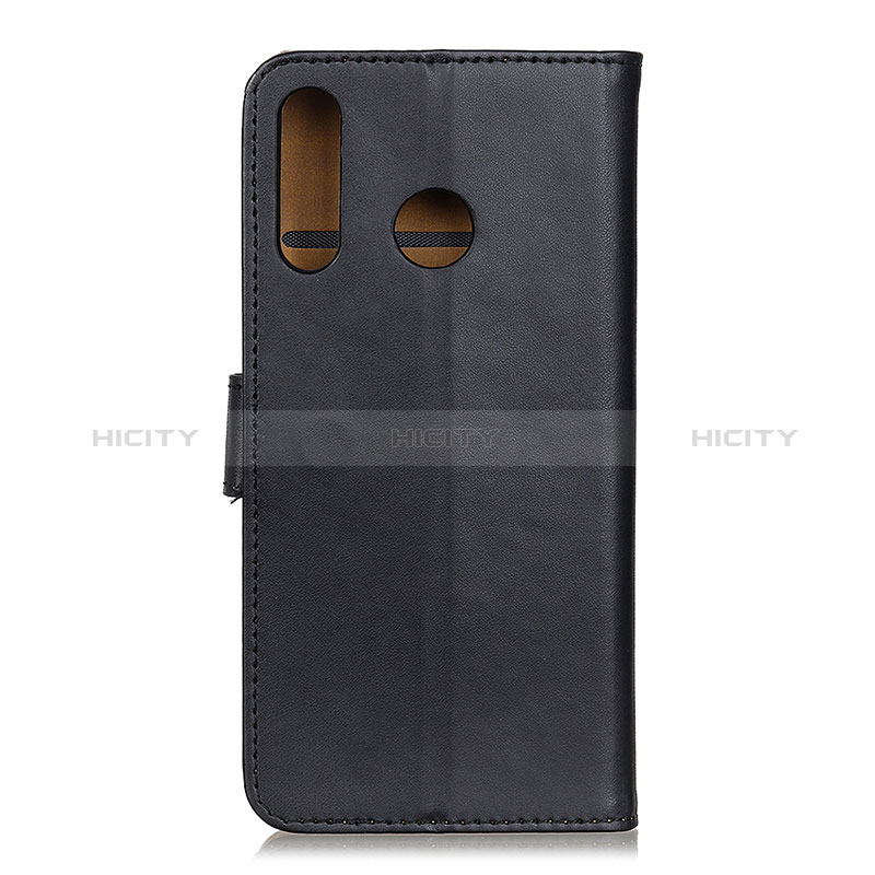 Funda de Cuero Cartera con Soporte Carcasa A08D para Samsung Galaxy A70E Negro