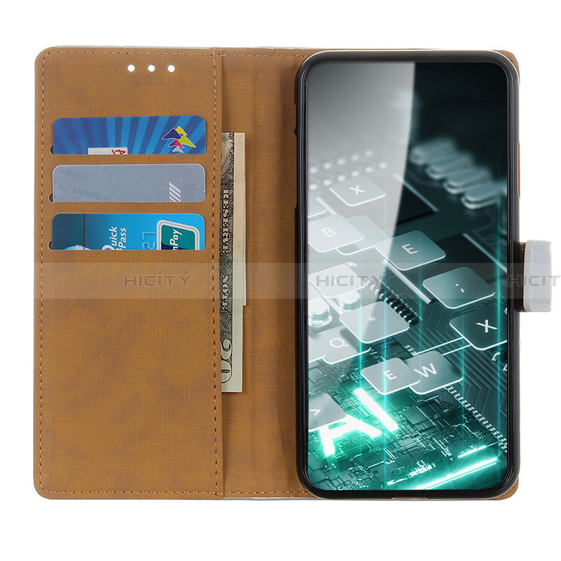 Funda de Cuero Cartera con Soporte Carcasa A08D para Samsung Galaxy F02S SM-E025F