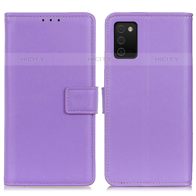 Funda de Cuero Cartera con Soporte Carcasa A08D para Samsung Galaxy M02s