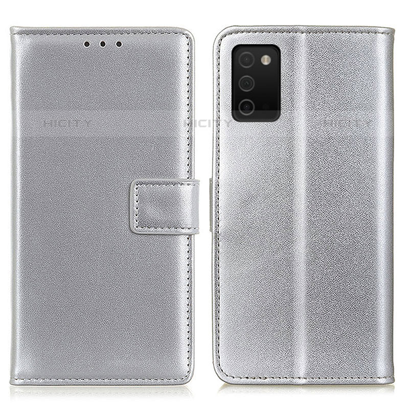 Funda de Cuero Cartera con Soporte Carcasa A08D para Samsung Galaxy M02s