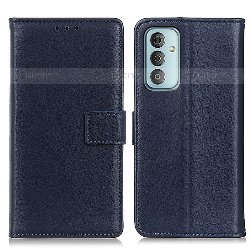 Funda de Cuero Cartera con Soporte Carcasa A08D para Samsung Galaxy M23 5G Azul