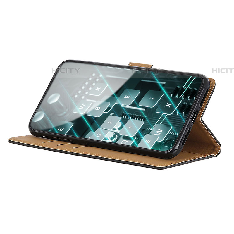 Funda de Cuero Cartera con Soporte Carcasa A08D para Samsung Galaxy Quantum4 5G