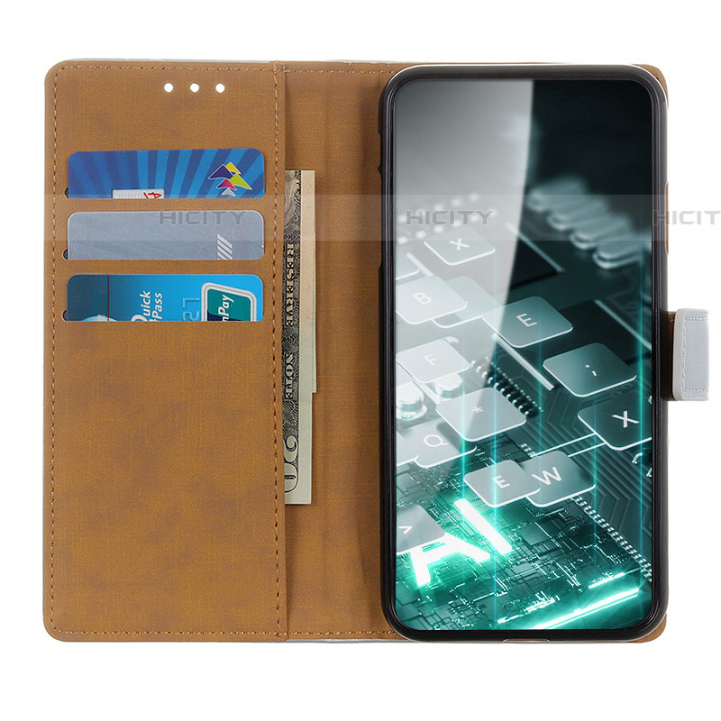 Funda de Cuero Cartera con Soporte Carcasa A08D para Samsung Galaxy Quantum4 5G