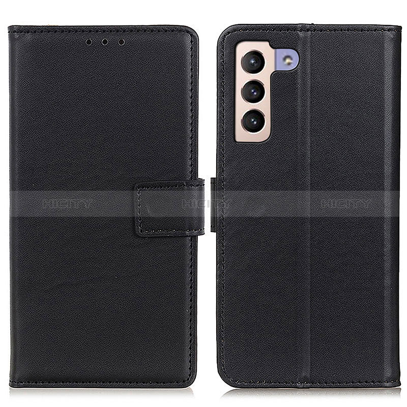 Funda de Cuero Cartera con Soporte Carcasa A08D para Samsung Galaxy S24 5G Negro