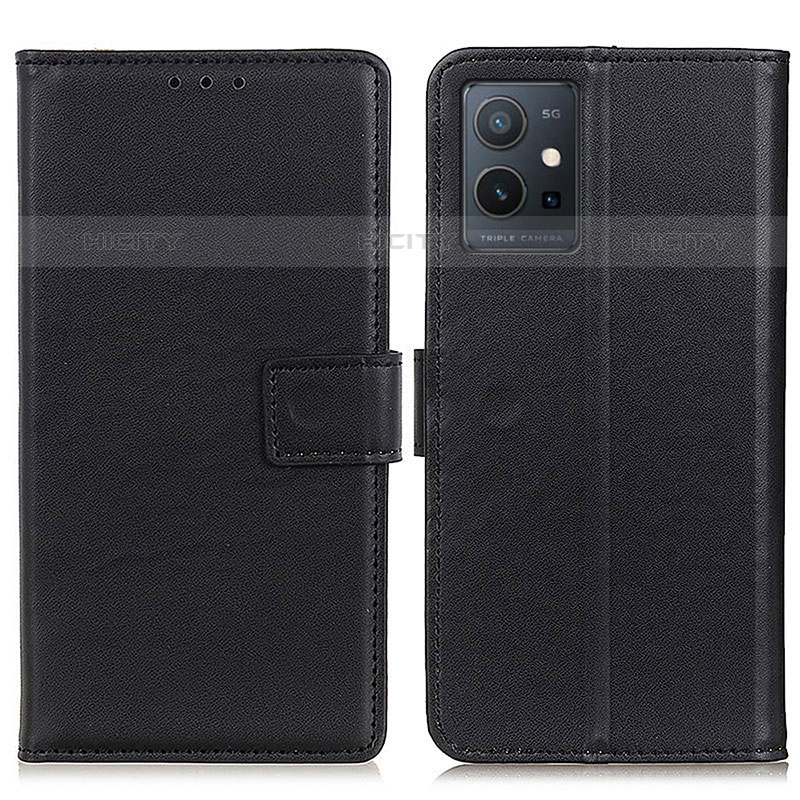 Funda de Cuero Cartera con Soporte Carcasa A08D para Vivo T1 5G India