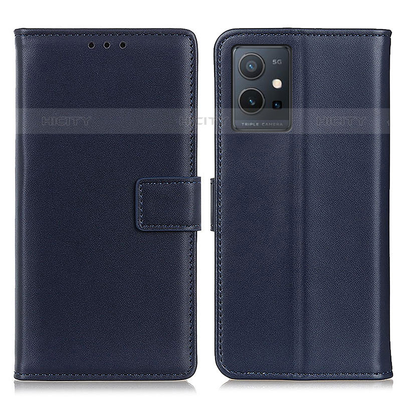 Funda de Cuero Cartera con Soporte Carcasa A08D para Vivo Y55 5G