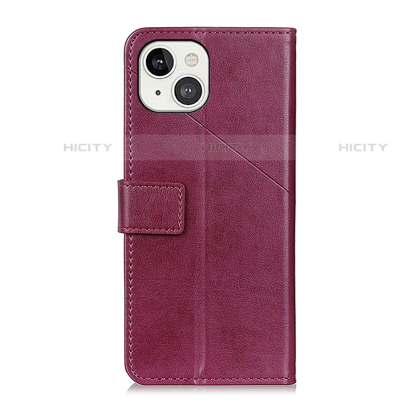 Funda de Cuero Cartera con Soporte Carcasa A09 para Apple iPhone 13