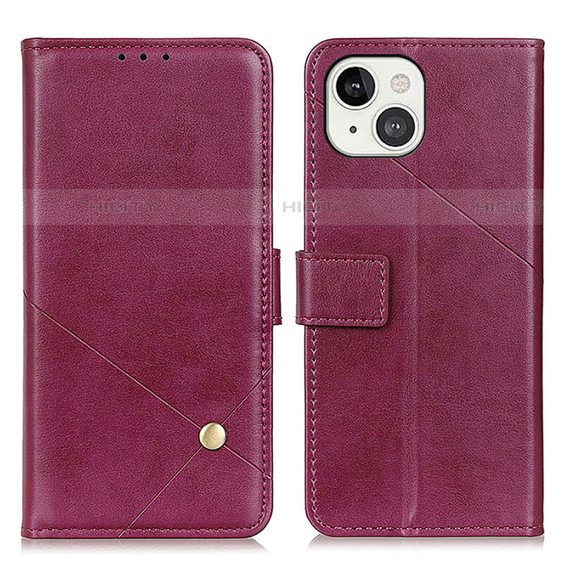 Funda de Cuero Cartera con Soporte Carcasa A09 para Apple iPhone 15 Plus