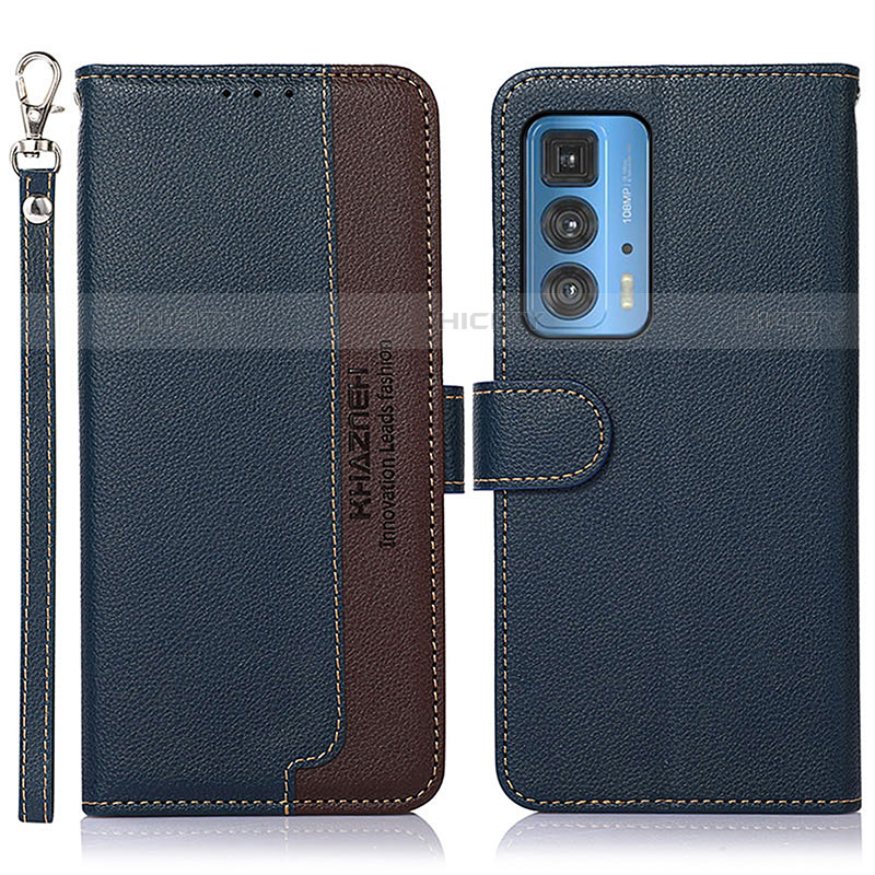 Funda de Cuero Cartera con Soporte Carcasa A09D para Motorola Moto Edge 20 Pro 5G