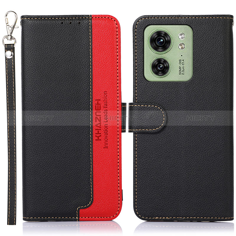 Funda de Cuero Cartera con Soporte Carcasa A09D para Motorola Moto Edge (2023) 5G