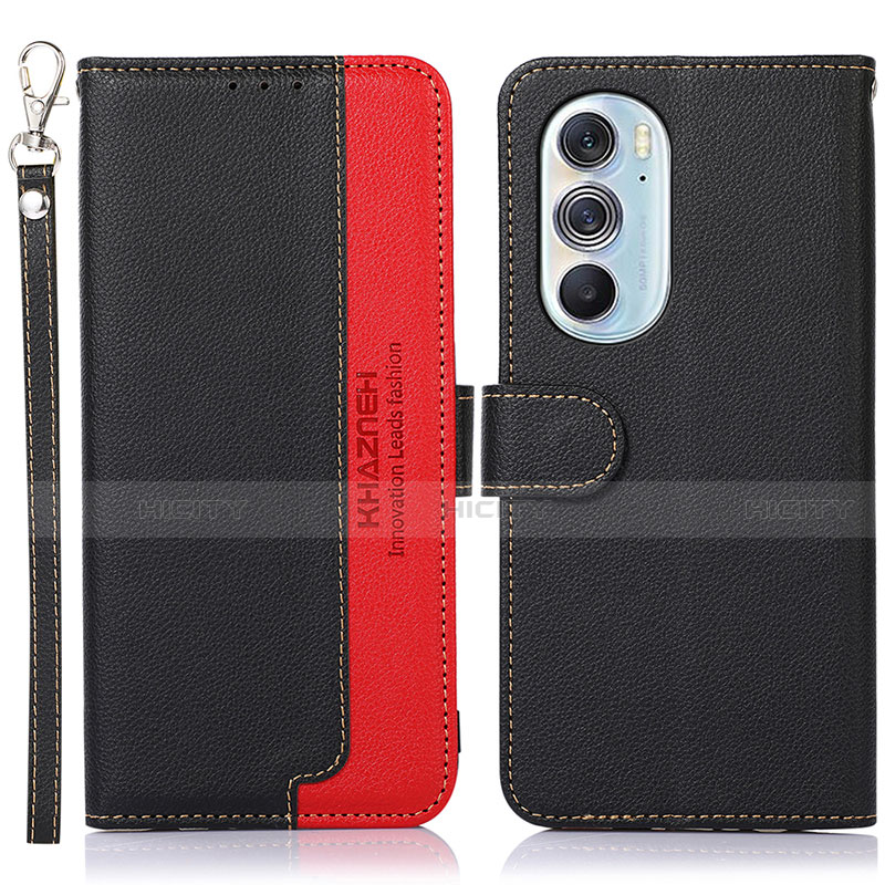 Funda de Cuero Cartera con Soporte Carcasa A09D para Motorola Moto Edge 30 Pro 5G