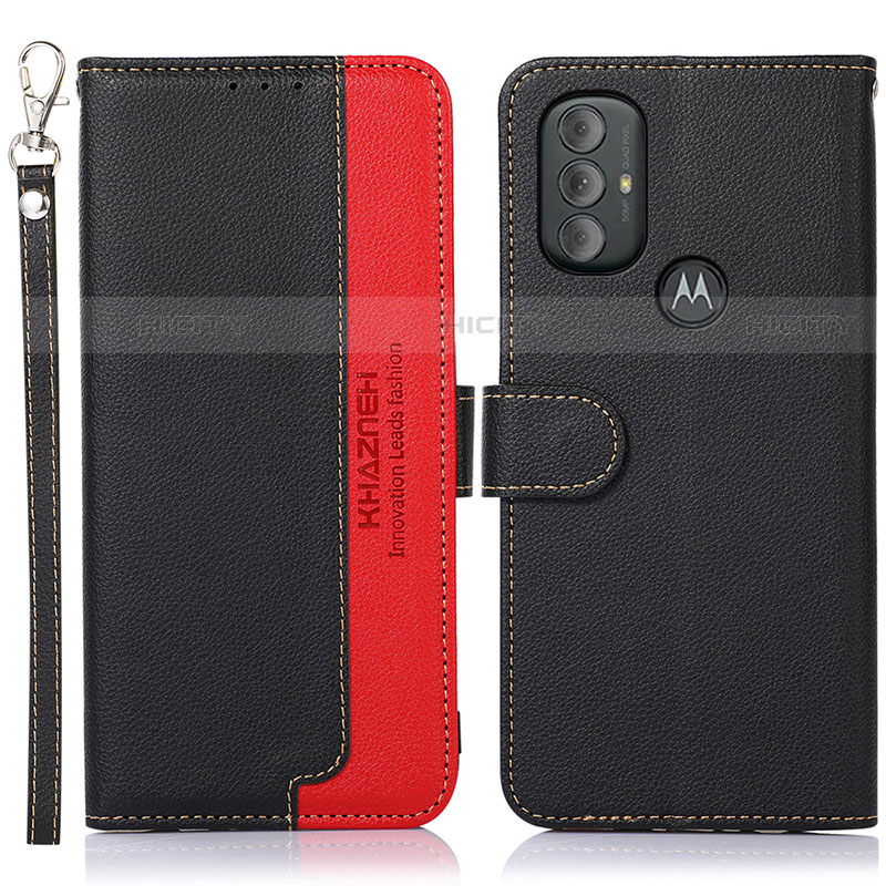 Funda de Cuero Cartera con Soporte Carcasa A09D para Motorola Moto G Play (2023)