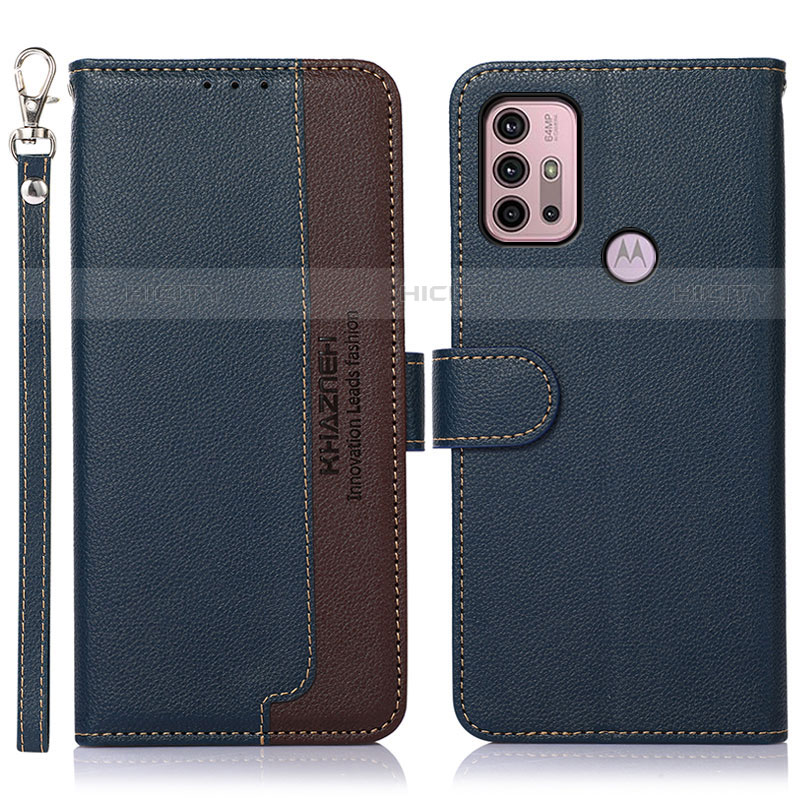 Funda de Cuero Cartera con Soporte Carcasa A09D para Motorola Moto G41