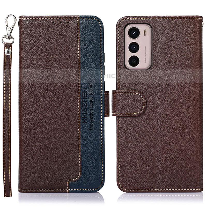 Funda de Cuero Cartera con Soporte Carcasa A09D para Motorola Moto G42