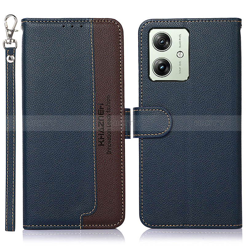 Funda de Cuero Cartera con Soporte Carcasa A09D para Motorola Moto G54 5G