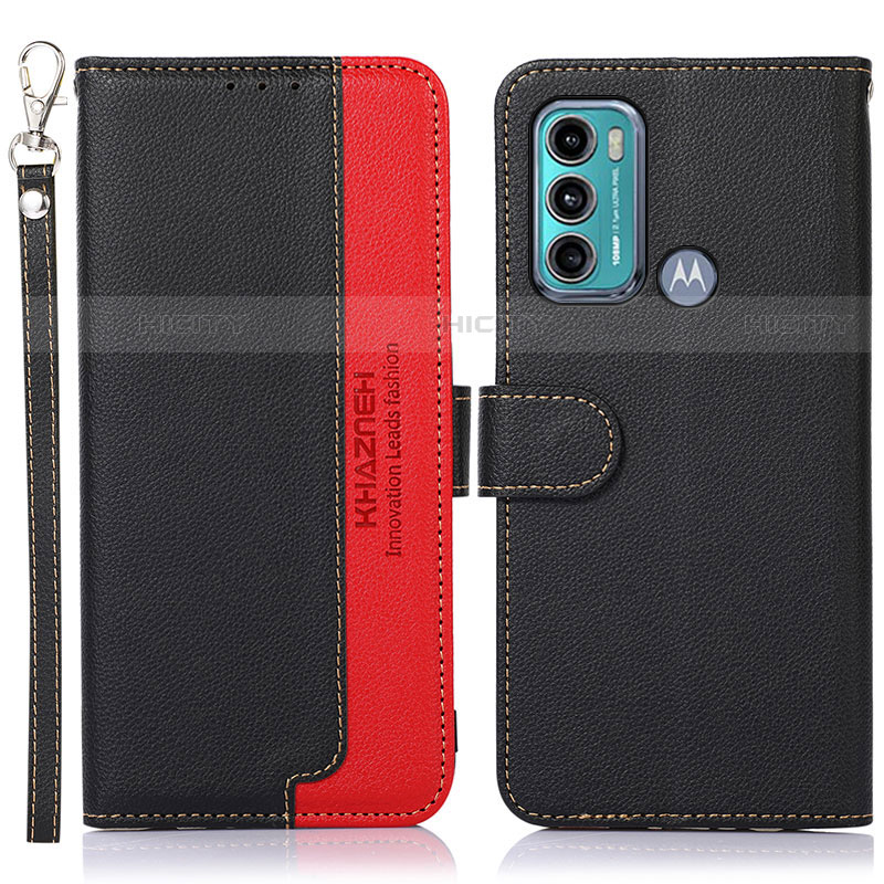 Funda de Cuero Cartera con Soporte Carcasa A09D para Motorola Moto G60