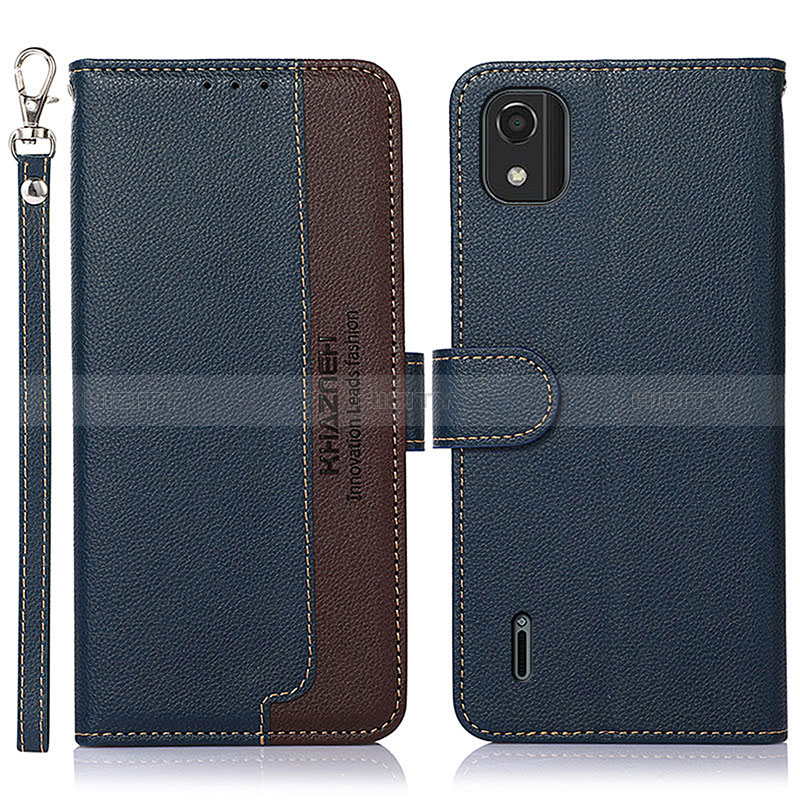 Funda de Cuero Cartera con Soporte Carcasa A09D para Nokia C2 2nd Edition