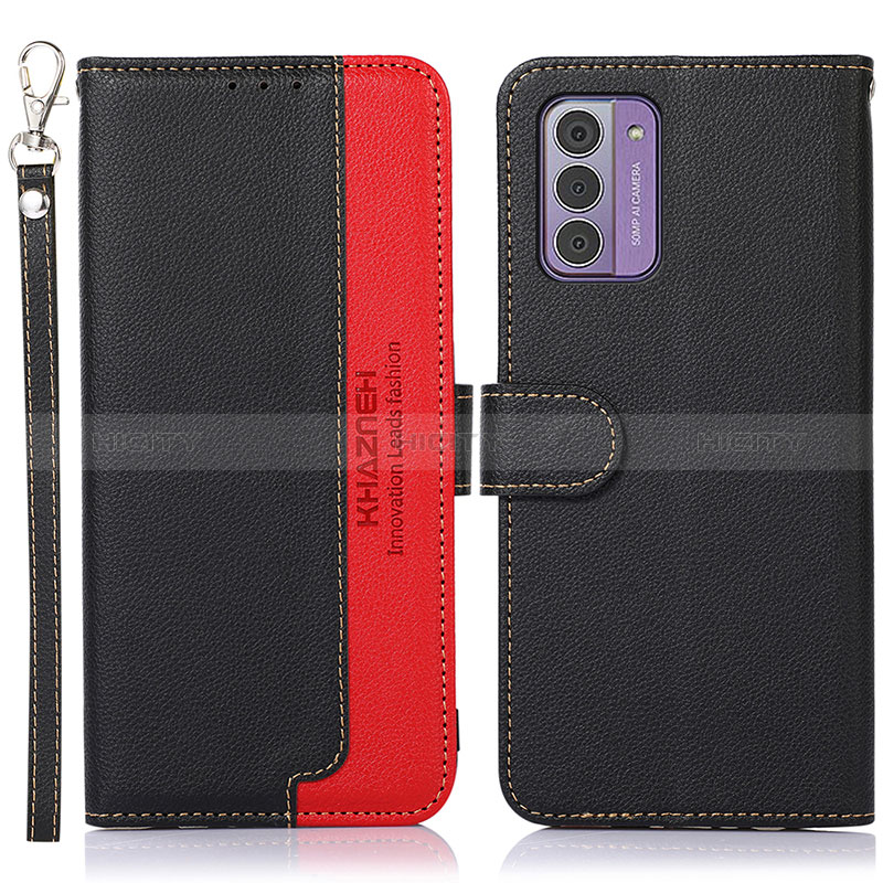 Funda de Cuero Cartera con Soporte Carcasa A09D para Nokia G42 5G Negro