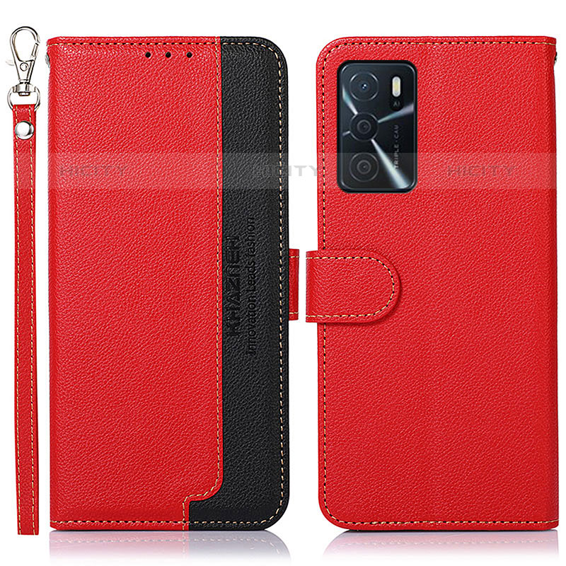 Funda de Cuero Cartera con Soporte Carcasa A09D para Oppo A16s