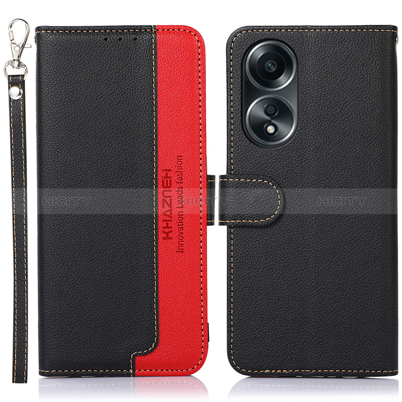 Funda de Cuero Cartera con Soporte Carcasa A09D para Oppo A38