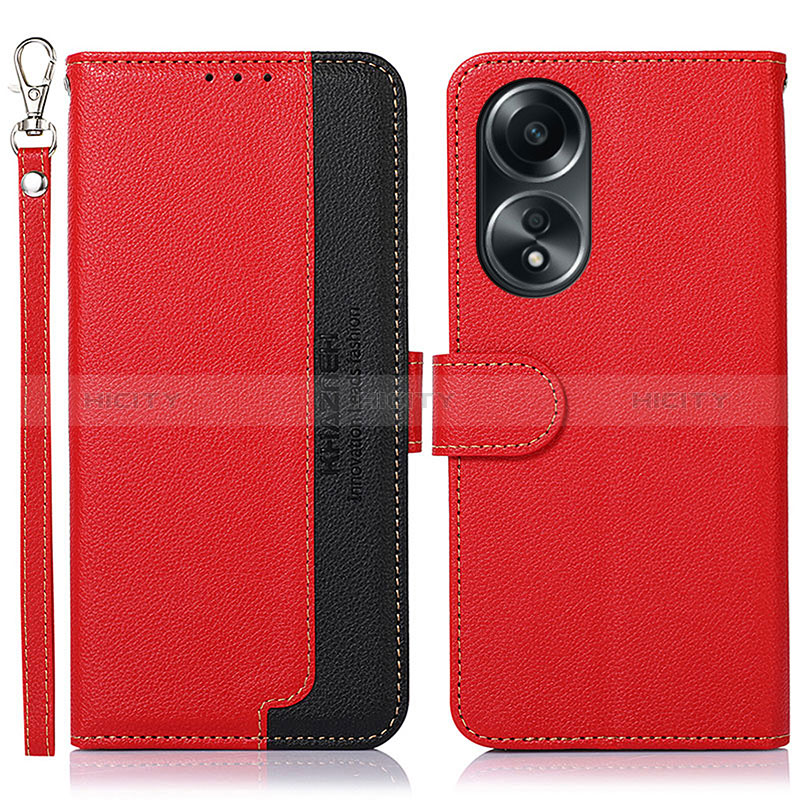 Funda de Cuero Cartera con Soporte Carcasa A09D para Oppo A38