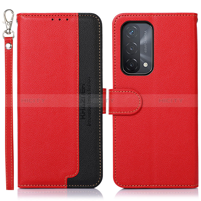 Funda de Cuero Cartera con Soporte Carcasa A09D para Oppo A54 5G