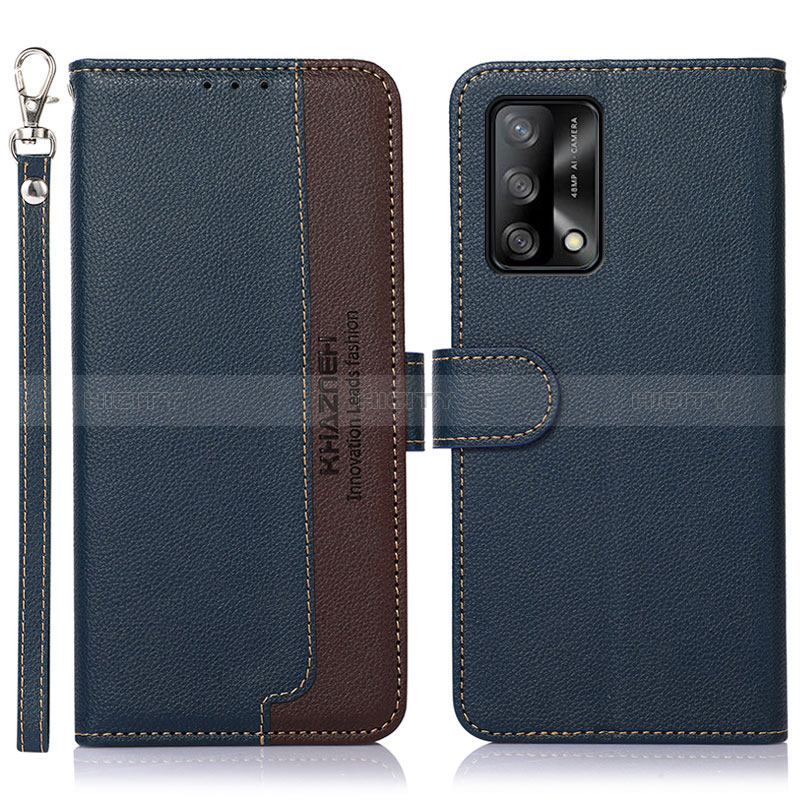 Funda de Cuero Cartera con Soporte Carcasa A09D para Oppo A95 4G