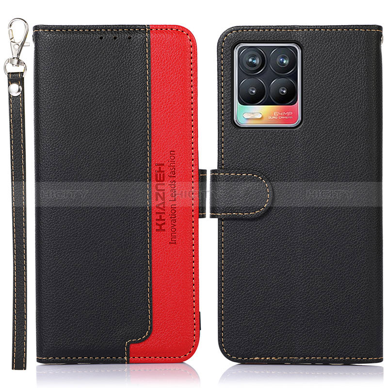 Funda de Cuero Cartera con Soporte Carcasa A09D para Realme 8 4G