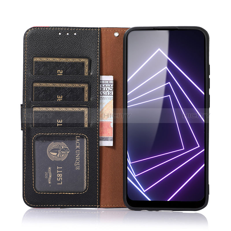 Funda de Cuero Cartera con Soporte Carcasa A09D para Realme 8 4G