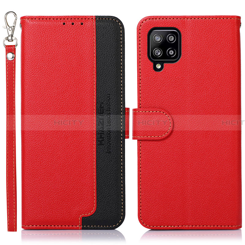 Funda de Cuero Cartera con Soporte Carcasa A09D para Samsung Galaxy A22 4G