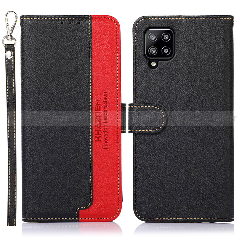 Funda de Cuero Cartera con Soporte Carcasa A09D para Samsung Galaxy A22 4G